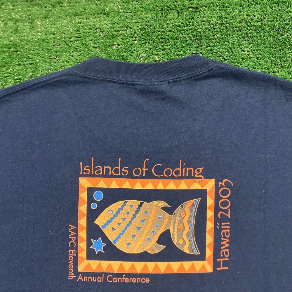 Software Coding Vintage Y2k Computer Tech T-Shirt - image 5